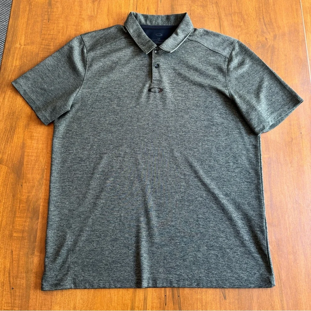 Oakley Men's Green Performance Polo - Large - Picture 1 of 4
